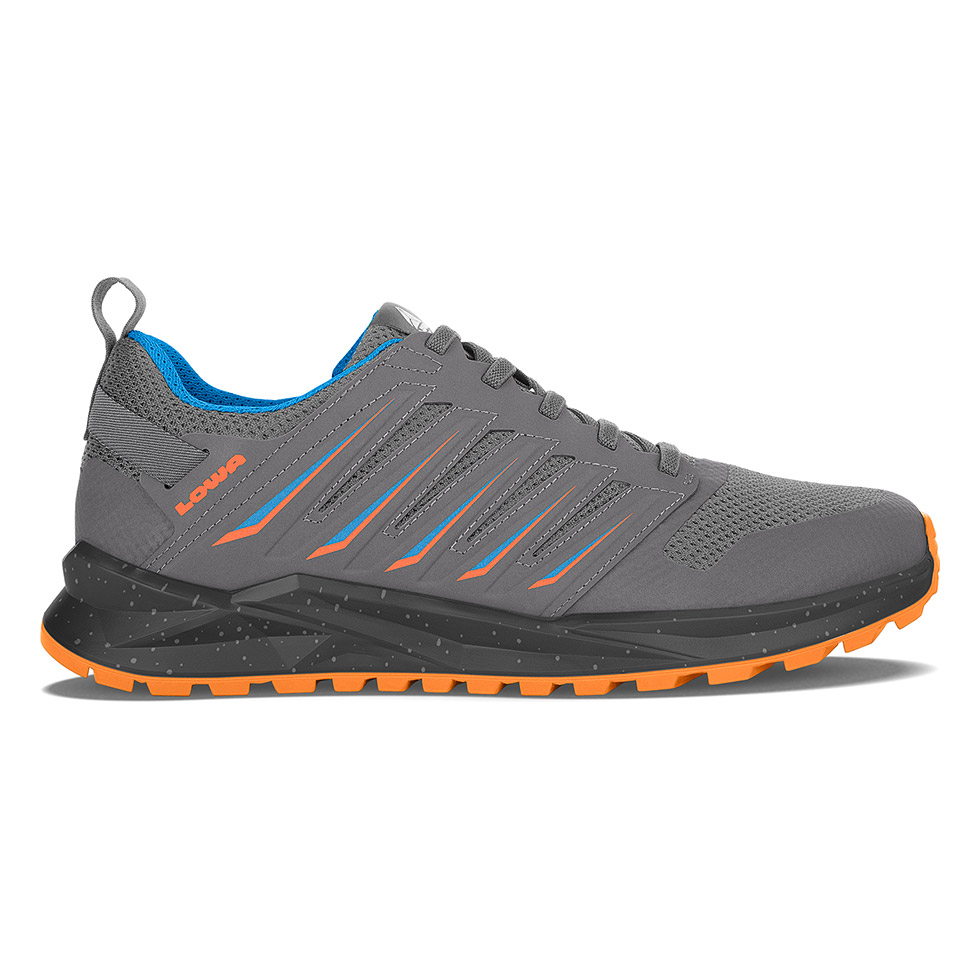 Scarpe Montagna Uomo Lowa Vento Grigie Scuro NHTWFK-162